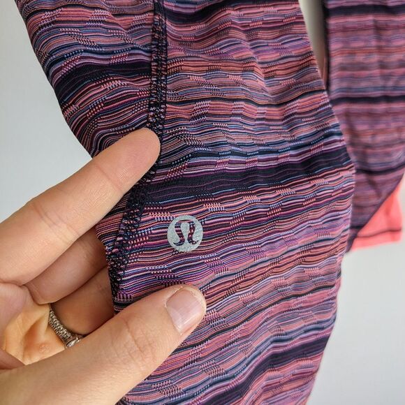 Lululemon Inspire Tight II Leggings Pink Women's Size 6 - Picture 4 of 7